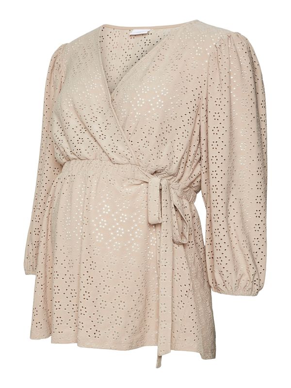 MAMALICIOUS MAMALICIOUS Блуза 'ANGIE'  светлокафяво