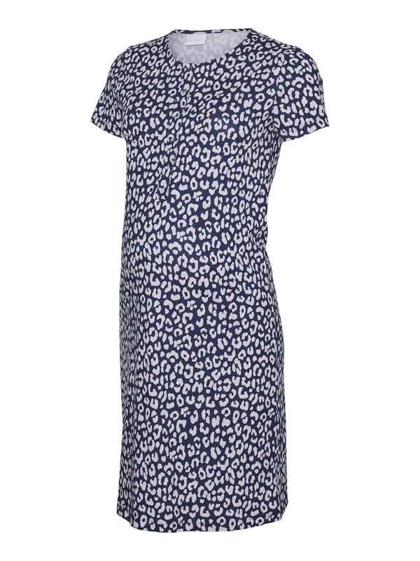 MAMALICIOUS MAMALICIOUS Нощница 'HIRA LIA'  нейви синьо / бяло