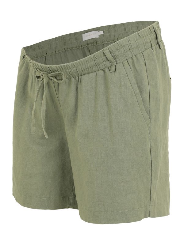 MAMALICIOUS MAMALICIOUS Панталон Chino 'BEACH'  маслина