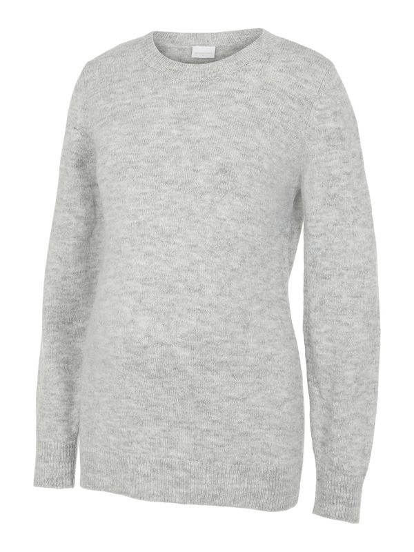 MAMALICIOUS MAMALICIOUS Пуловер 'Anne'  сив меланж