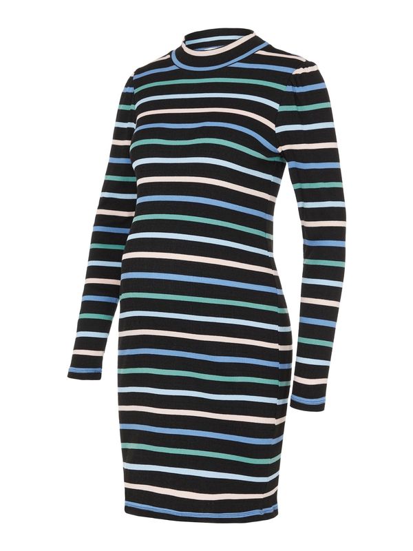 MAMALICIOUS MAMALICIOUS Рокля 'CELIE'  бежово / синьо / аквамарин / черно