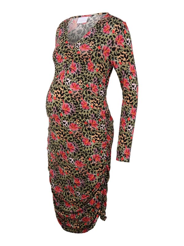 MAMALICIOUS MAMALICIOUS Рокля 'CHARO'  пъстро / черно