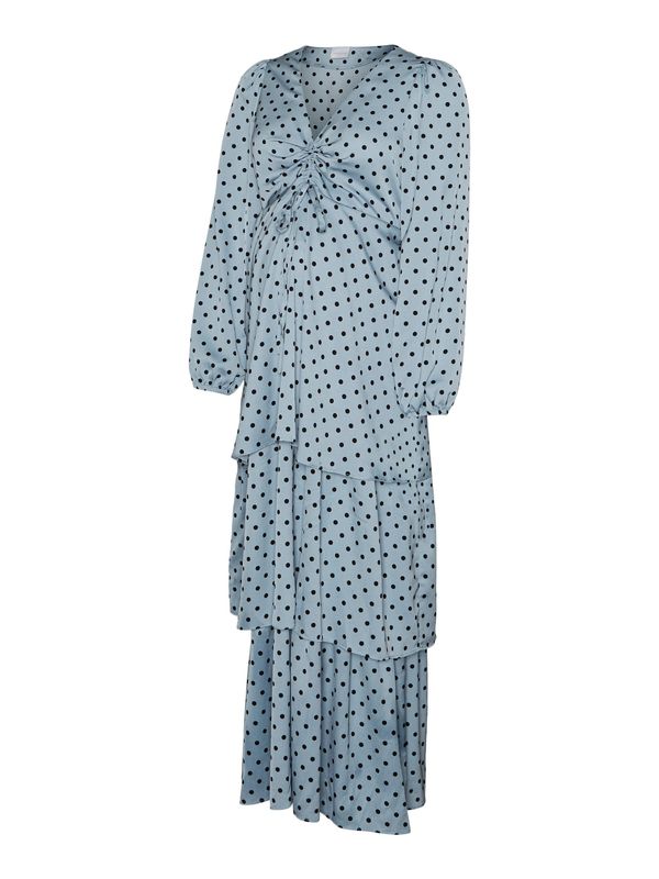 MAMALICIOUS MAMALICIOUS Рокля 'DARIAN'  опушено синьо / черно