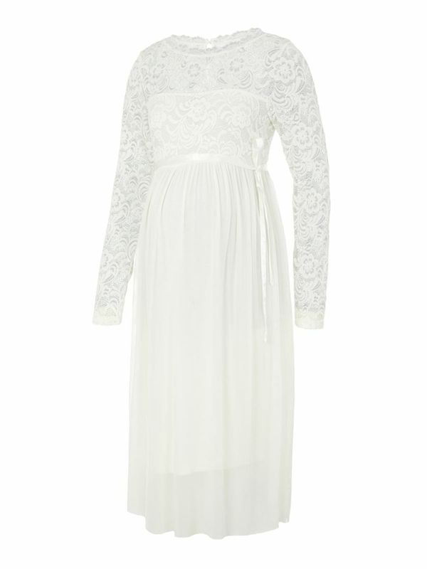 MAMALICIOUS MAMALICIOUS Рокля 'Mivana'  бяло