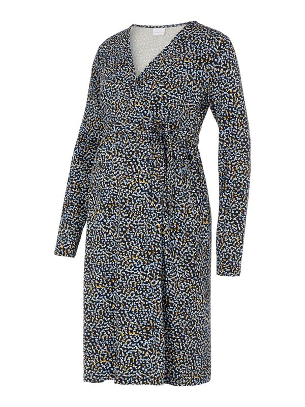 MAMALICIOUS MAMALICIOUS Рокля 'Tess'  светлосиньо / кафяво / черно / бяло