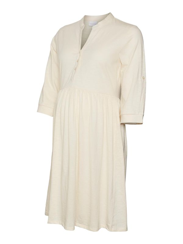 MAMALICIOUS MAMALICIOUS Рокля тип риза 'Evi Lia'  кремаво