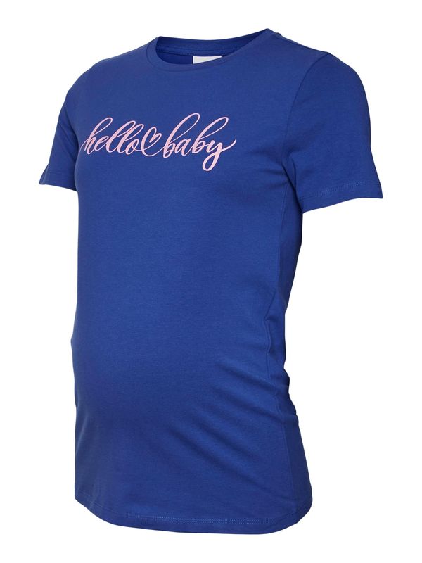 MAMALICIOUS MAMALICIOUS Тениска 'SOMYA'  кобалтово синьо / пепел от рози