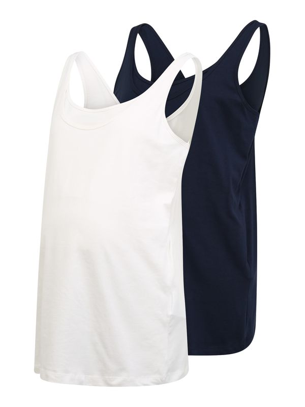 MAMALICIOUS MAMALICIOUS Топ 'Sia'  нейви синьо / бяло