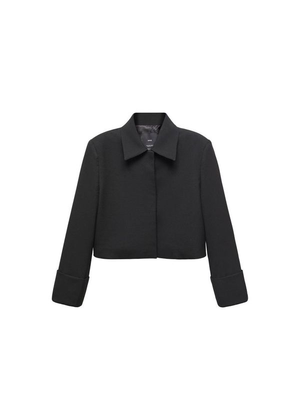 MANGO MANGO Блейзър 'colorado'  черно