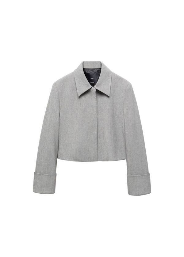 MANGO MANGO Блейзър 'Colorado'  сиво