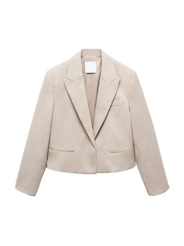 MANGO MANGO Блейзър 'FIONA'  светлобежово