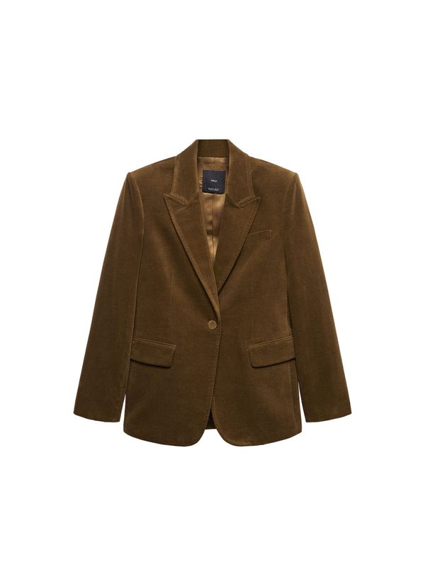 MANGO MANGO Блейзър 'Malibu'  каки