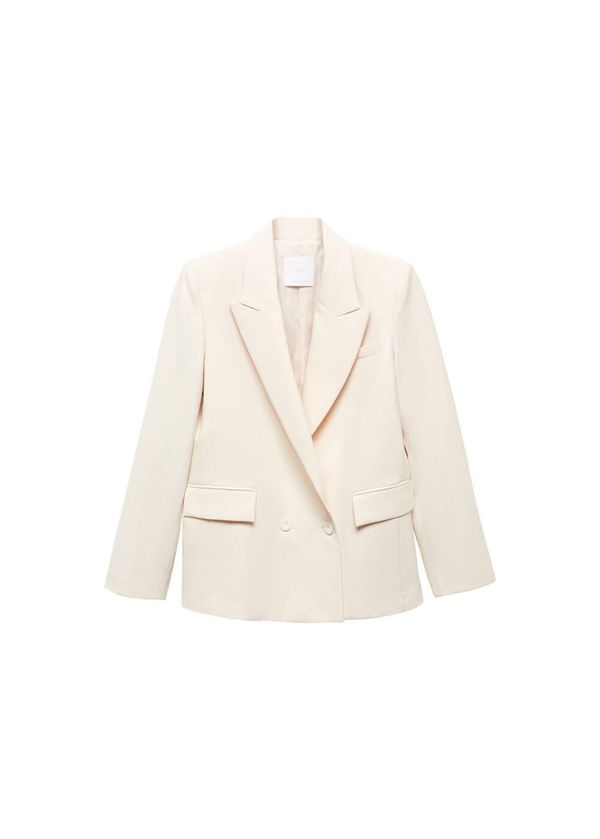 MANGO MANGO Блейзър 'Tempo'  телесен цвят