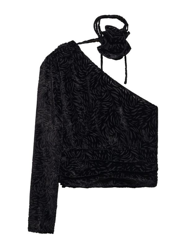 MANGO MANGO Блуза 'Adeli'  черно