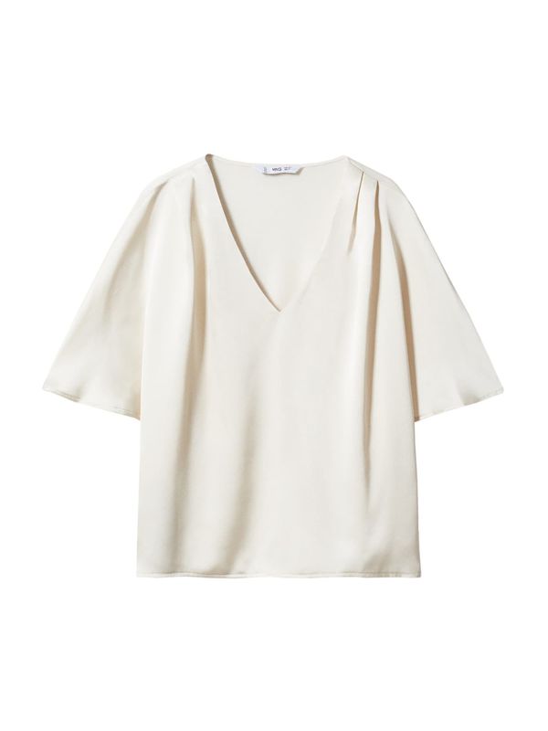 MANGO MANGO Блуза 'ANAYA'  кремаво