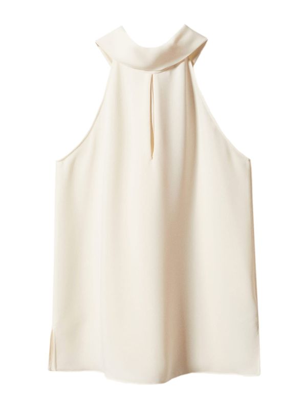 MANGO MANGO Блуза 'CHARLOT'  кремаво