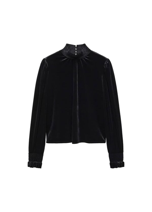 MANGO MANGO Блуза  черно