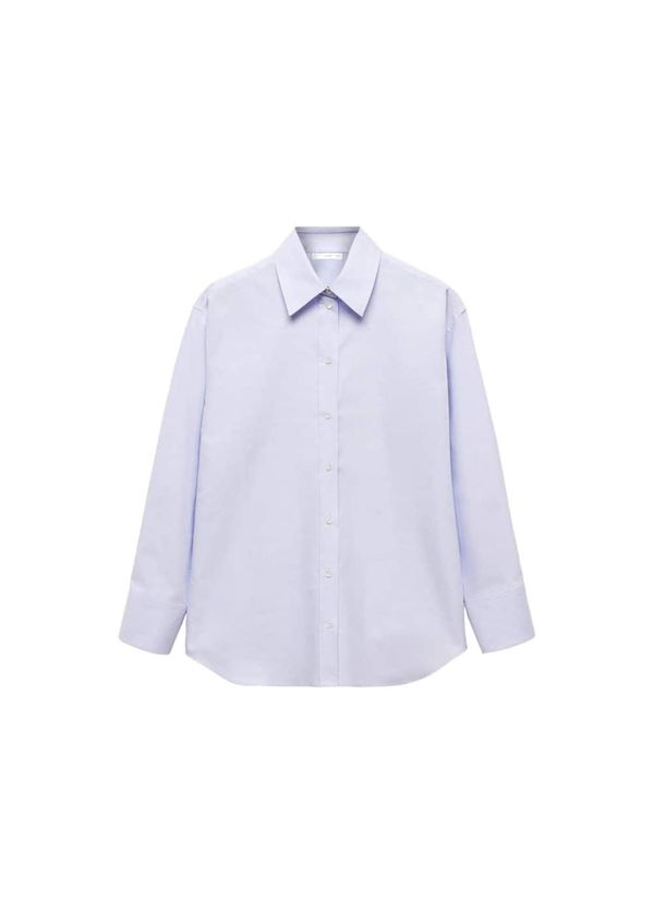 MANGO MANGO Блуза 'Colete'  светлосиньо