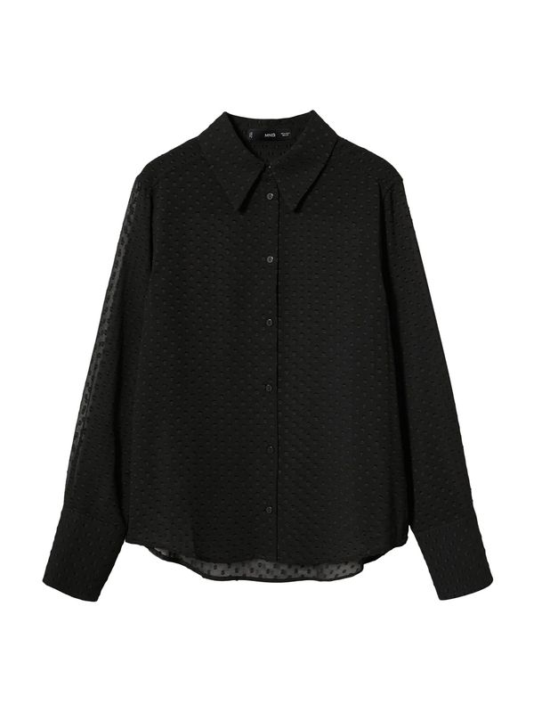 MANGO MANGO Блуза 'Eva'  черно