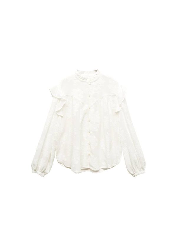 MANGO MANGO Блуза 'expen'  кремаво