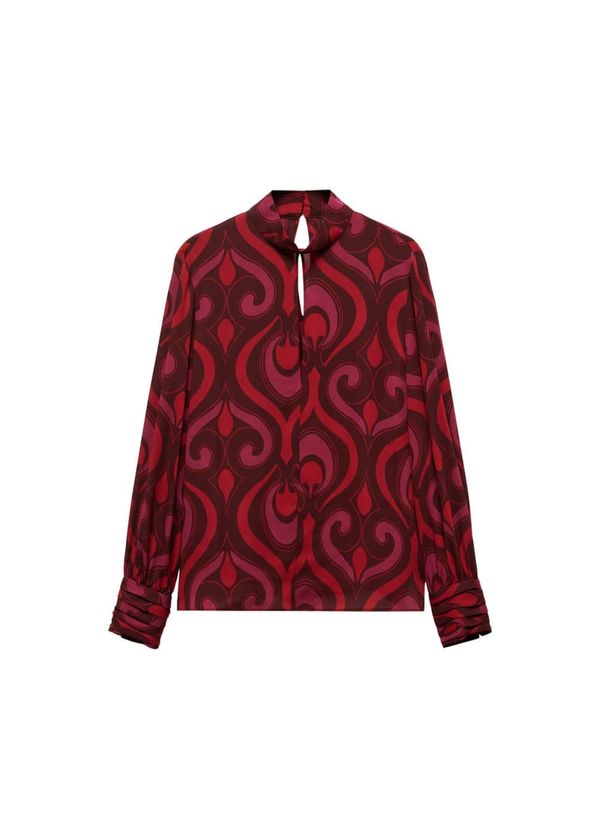 MANGO MANGO Блуза 'Indi'  фуксия / червено