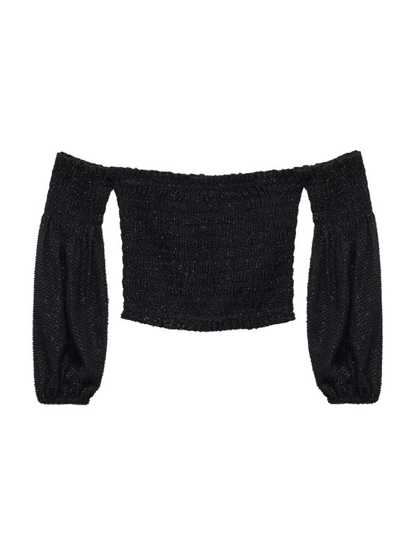 MANGO MANGO Блуза 'Jack'  черно