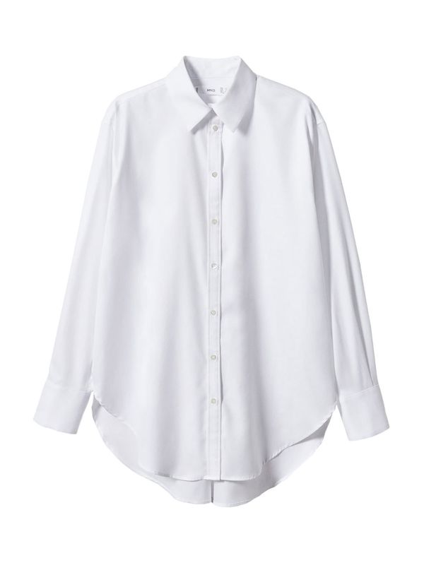 MANGO MANGO Блуза 'Justi'  бяло