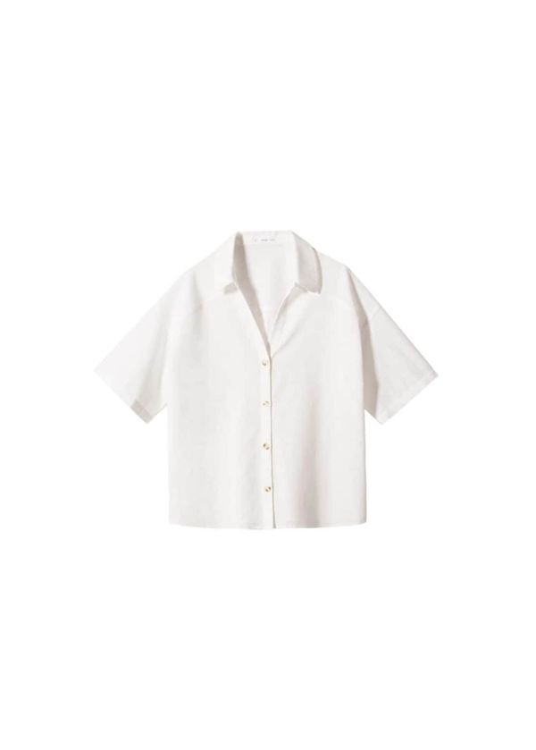 MANGO MANGO Блуза 'Lina'  бяло