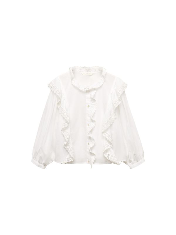 MANGO MANGO Блуза 'MATILDA'  бяло