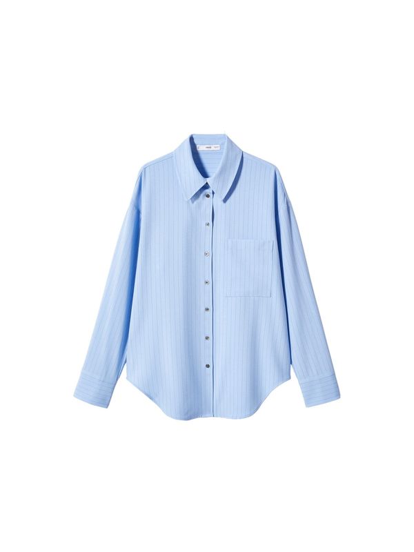 MANGO MANGO Блуза 'Nube'  синьо / светлосиньо