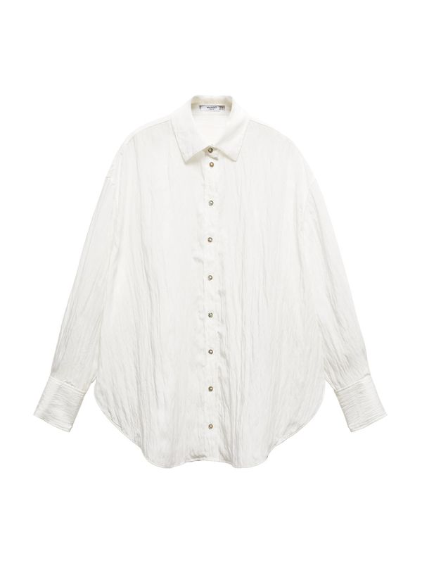 MANGO MANGO Блуза 'Paul'  мръсно бяло