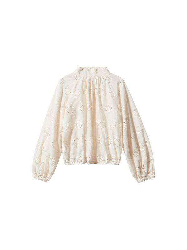 MANGO MANGO Блуза 'Perk'  светлобежово