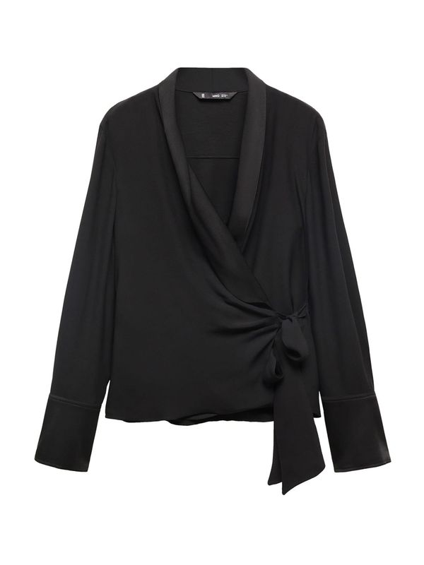 MANGO MANGO Блуза 'Rider'  черно