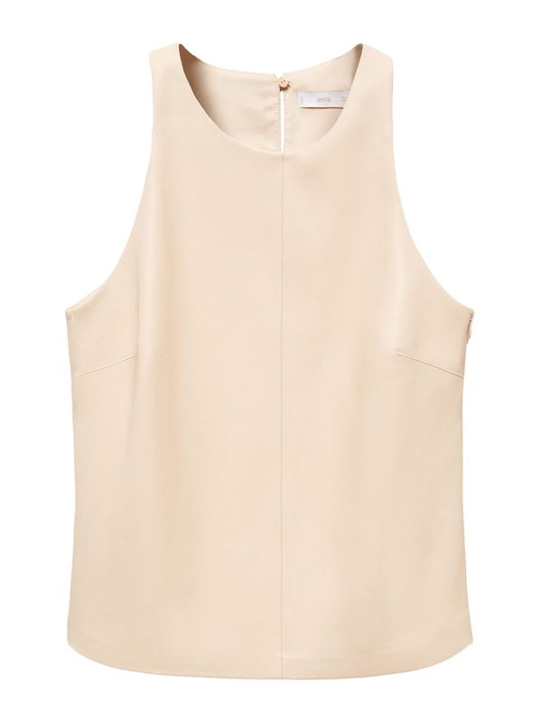 MANGO MANGO Блуза  светлобежово