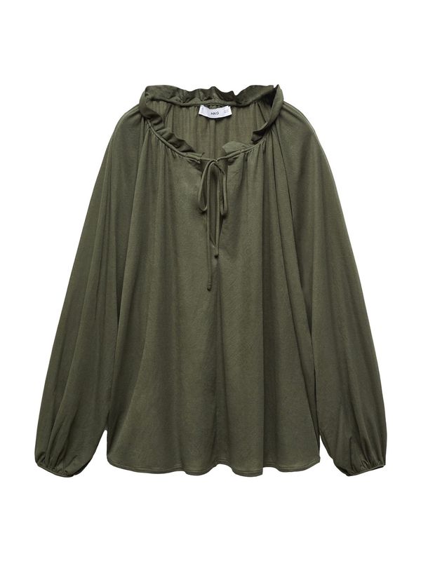 MANGO MANGO Блуза 'SWEET'  маслина