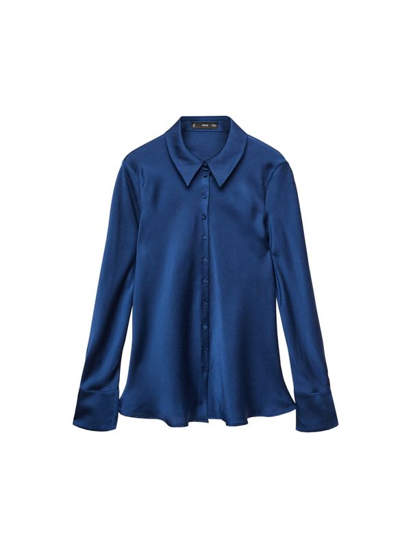 MANGO MANGO Блуза 'TWISTY'  синьо
