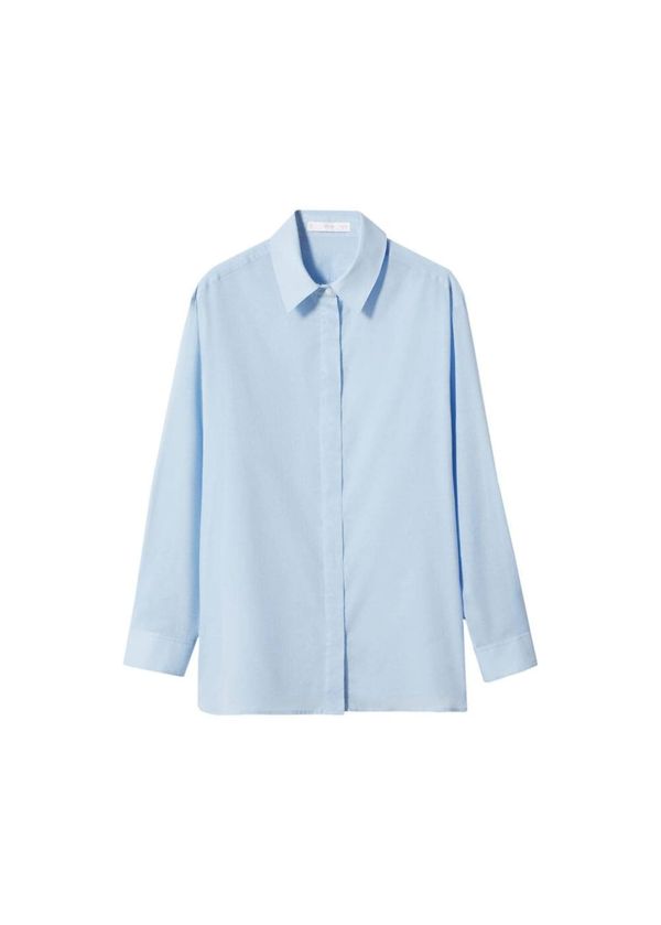 MANGO MANGO Блуза 'Voila'  светлосиньо