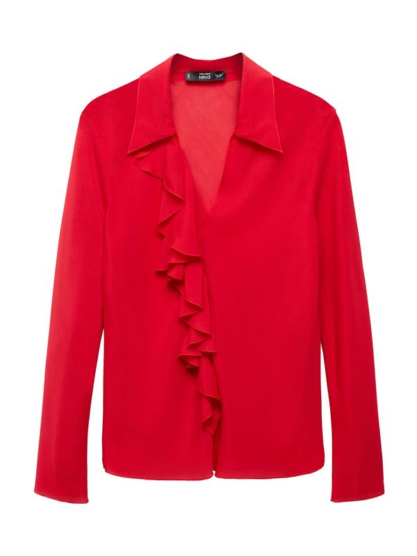 MANGO MANGO Блуза 'Volare'  червено