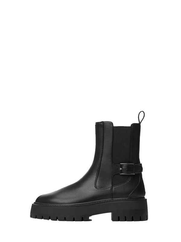 MANGO MANGO Боти Chelsea 'Mice'  черно