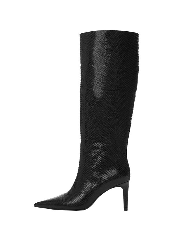 MANGO MANGO Ботуши 'AMALIA'  черно