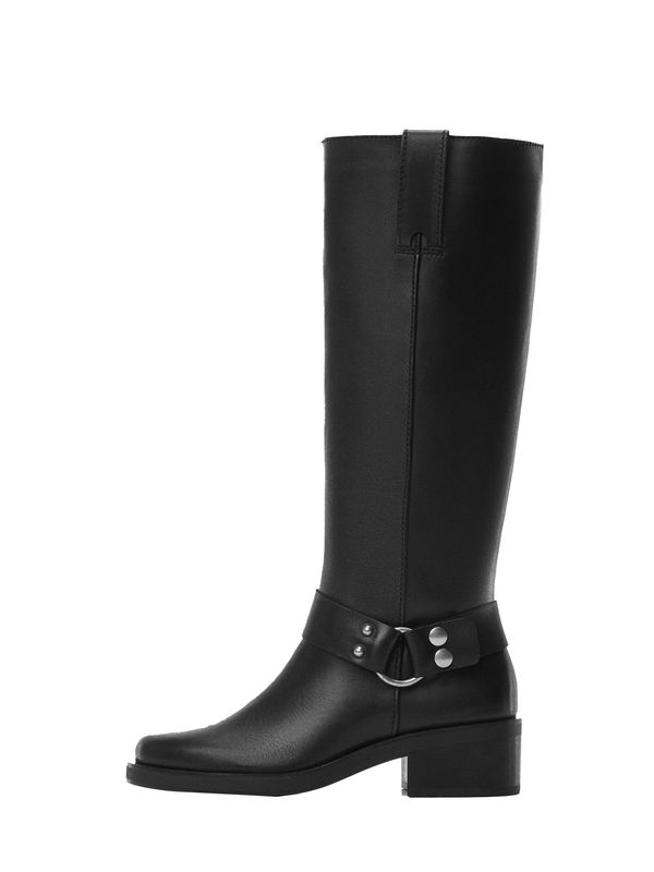 MANGO MANGO Ботуши 'Sonar'  черно