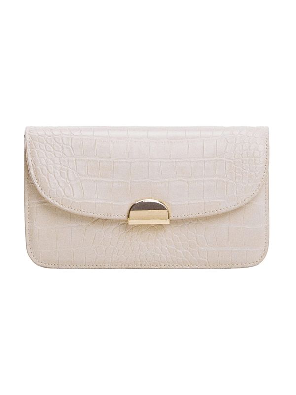 MANGO MANGO Чанта с презрамки 'FABU'  екрю