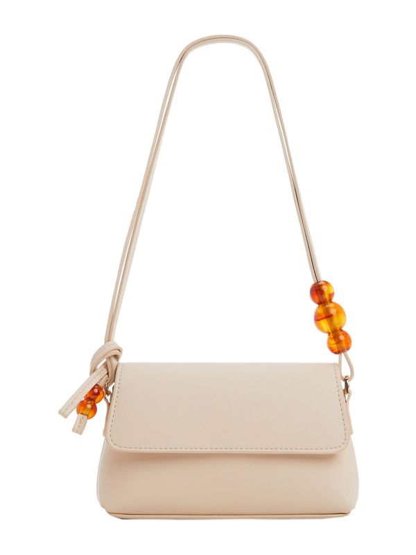 MANGO MANGO Чанта за през рамо 'PACHURU'  светлобежово