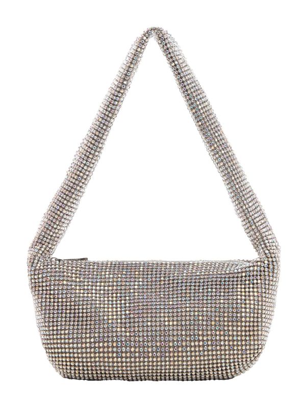 MANGO MANGO Чанта за през рамо 'PRINCE'  сребърно