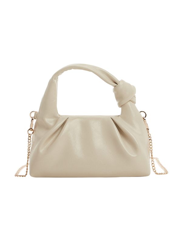 MANGO MANGO Дамска чанта 'AGATA'  светлобежово