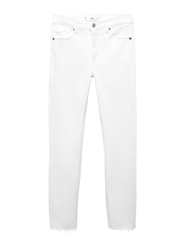 MANGO MANGO Дънки 'ISA'  бял деним