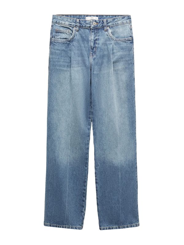 MANGO MANGO Дънки с набор 'BELL'  синьо