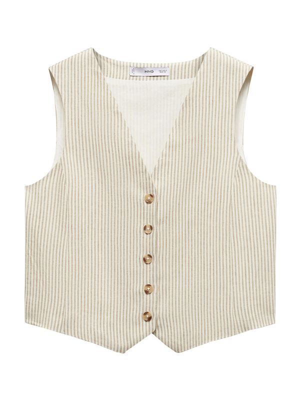 MANGO MANGO Елек 'BALI'  камел / светлобежово