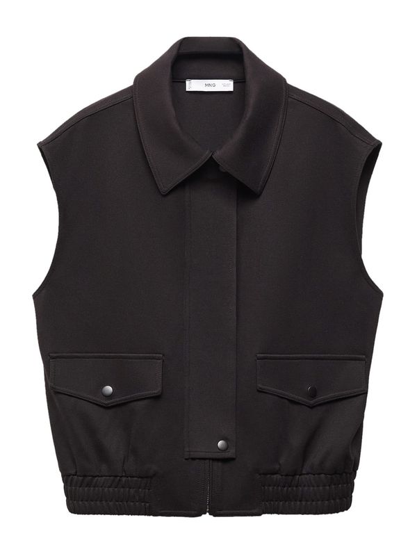 MANGO MANGO Елек 'Garro'  черно