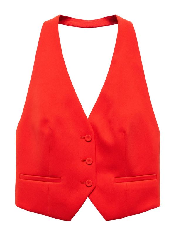 MANGO MANGO Елек 'Iguana'  ярко червено